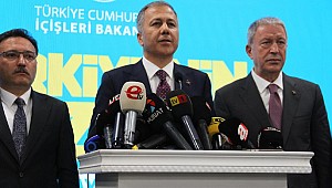 Yerlikaya: Kayseri'de 855 şahıs gözaltına alındı, bunların 13'ü tutuklandı