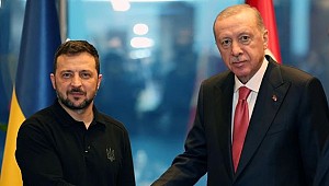  Erdoğan, Ukrayna Devlet Başkanı Zelenskiy ile görüştü