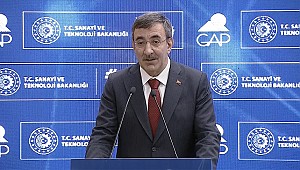 Cumhurbaşkanı Yardımcısı Cevdet Yılmaz: Yeni GAP Eylem Planı'nı daha gelişmiş bir bölge inşası için bir ufuk olarak görüyoruz