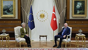 Erdoğan, AB Komisyonu Başkanı von der Leyen'i kabul etti