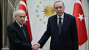 Cumhurbaşkanı Recep Tayyip Erdoğan ile MHP Genel Başkanı Devlet Bahçeli bir araya geldi