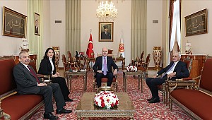 TBMM Başkanı Numan Kurtulmuş, DEM Parti heyetini kabul etti